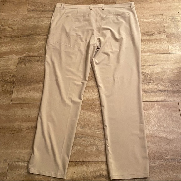 Caribbean Performance Pants Mens 42X 32 Tan Isle Breeze Breathable Stretch - Picture 6 of 8